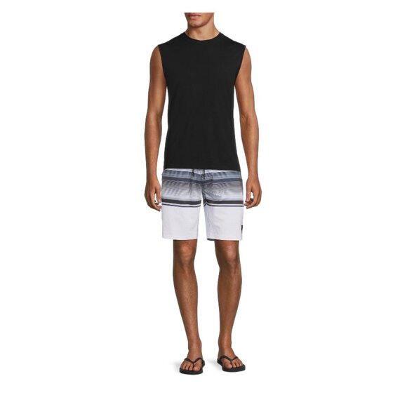 No Boundaries Men’s Knee High Swim Trunks - Picture 2 of 6